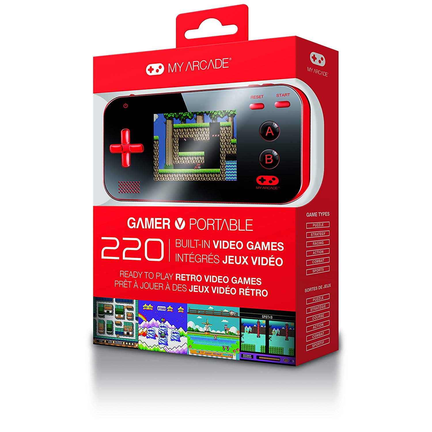 my arcade gamer v portable 220 games