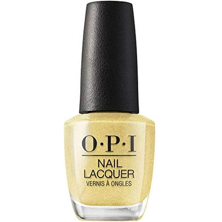 OPI Nail Lacquer, Suzi’s Slinging Mezcal, Gold Nail Polish, Mexico City Collection, 0.5 fl oz