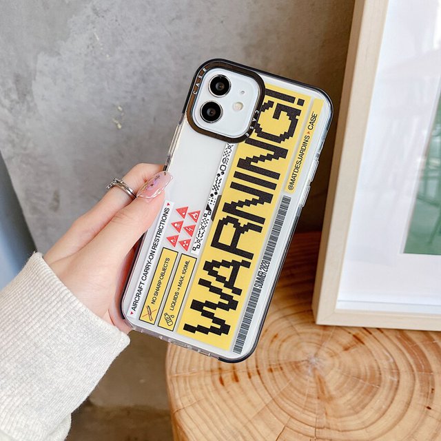 Popular funda de frase de texto de color para iPhone 13 12 11 Pro X XS XR Max 7 8 6 6S Plus 2 transparente suave TPU a prueba de golpes contraportada Capa Tan Jianjun unisex