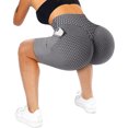 thumbnail image 4 of Gibobby Pantalones mujer Leggings Yoga Active Running Pantalones Stretch Fitness Womens Short Sports Yoga Pants(Gris， XL), 4 of 5