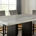 thumbnail image 3 of Furniture of America Imagin Wood 7-Piece Counter Height Table Set in Black, 3 of 5