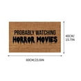 thumbnail image 2 of Aodebiao Halloween Doormat Non-Slip Scary Decor Entryway Mat Absorbent Rug for Kitchen Bathroom Front Door Indoor Outdoor Holiday Floor Carpet, 2 of 3