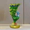 thumbnail image 5 of Peacock Candle Holder Resin Tea Light Holder for Wedding Housewarming Gift, 5 of 9