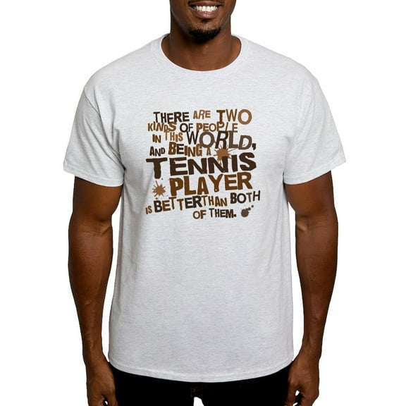 CafePress - Tennis Player (Funny) Gift Light T Shirt - Men's Classic Graphic T-Shirt
