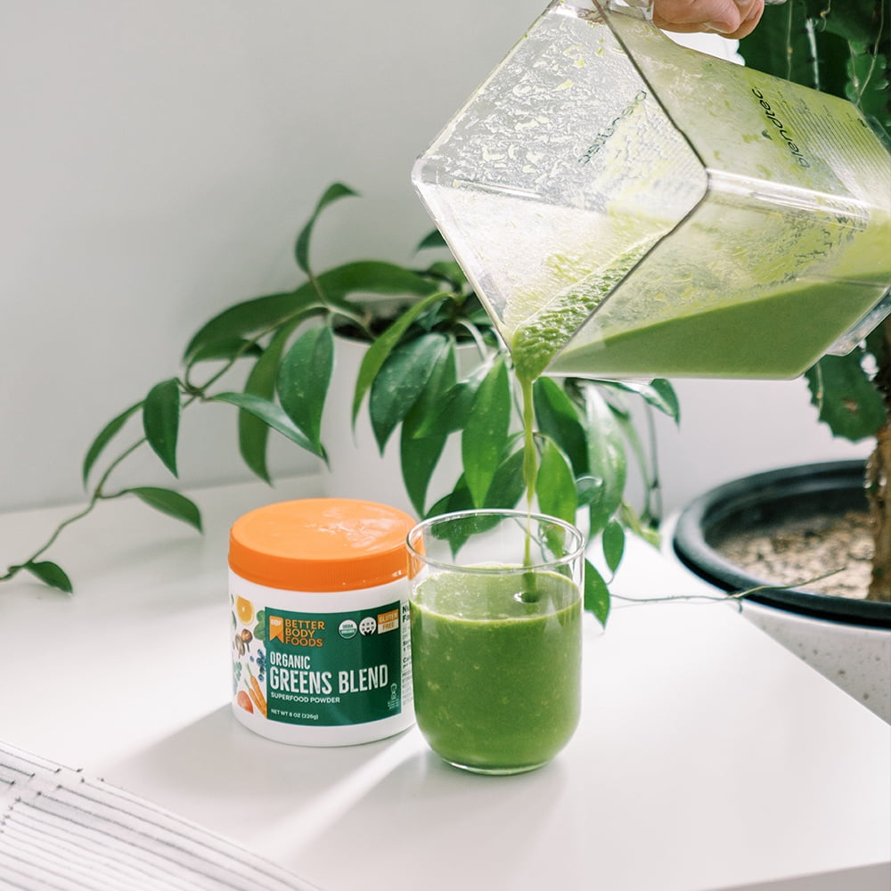 BetterBody Foods Organic Greens Blend 8 oz