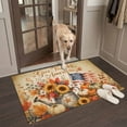 thumbnail image 2 of Entryway Rug 2'x3', Thanksgiving Kitchen Runner Rugs Non-Slip Carpet Mats, Fall Pumpkin USA Flag Sunflowers Retro Bedside Rugs Runners Washable Floor Carpet for Bathroom Laundry Room, 2 of 8
