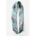 thumbnail image 2 of Bimba Womens Rectangular Printed Cotton Voile Scarf Neck Head Wrap-40 x 80 Inches, 2 of 7