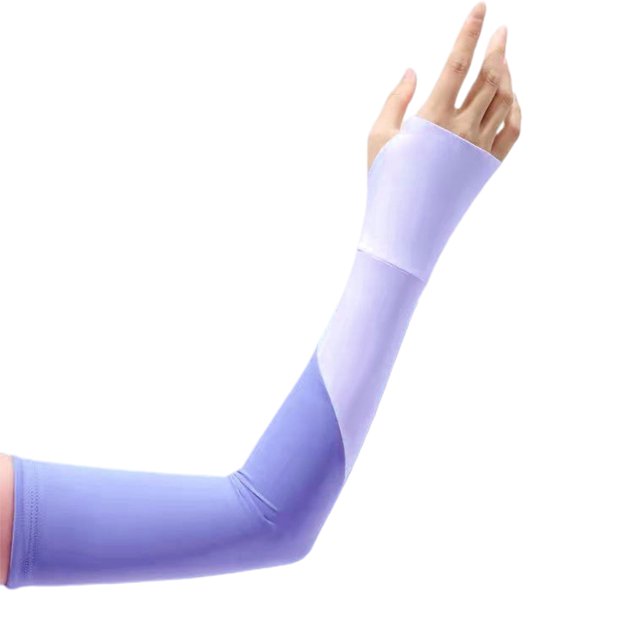 Coofit Cooling Arm Sleeves Elastic - Soft Sun Protection Arm Covers Summer Arm Sleeves