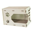 thumbnail image 1 of GROWTH TANK Chat Griffoir Maison Double Empilable Scratch Résistant Salon Gratter, 1 of 9