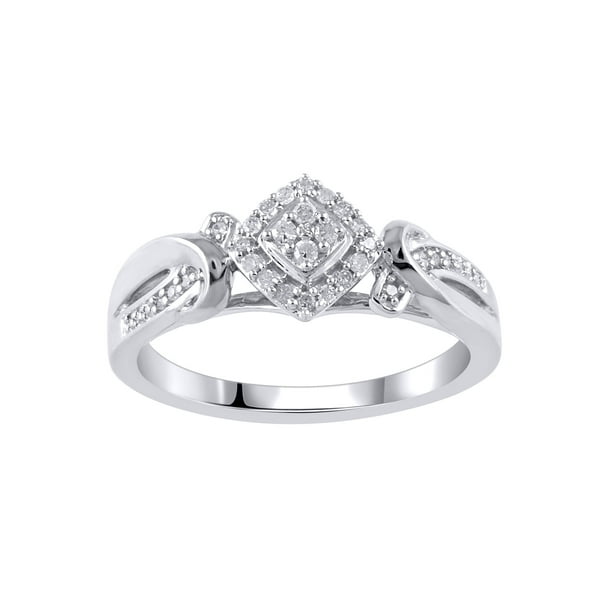 Hold My Hand Hold My Hand 1/6 Carat T.W. Diamond Sterling Silver Promise Ring