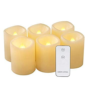 candles flickering flameless realistic operated tealight votive remote warm battery led control outdoor light decoration bulk parties batteries included