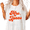 White, variant on UNISHE Women's Retro Script Graphic Short Sleeve T-Shirts White Bold Lettering Tops