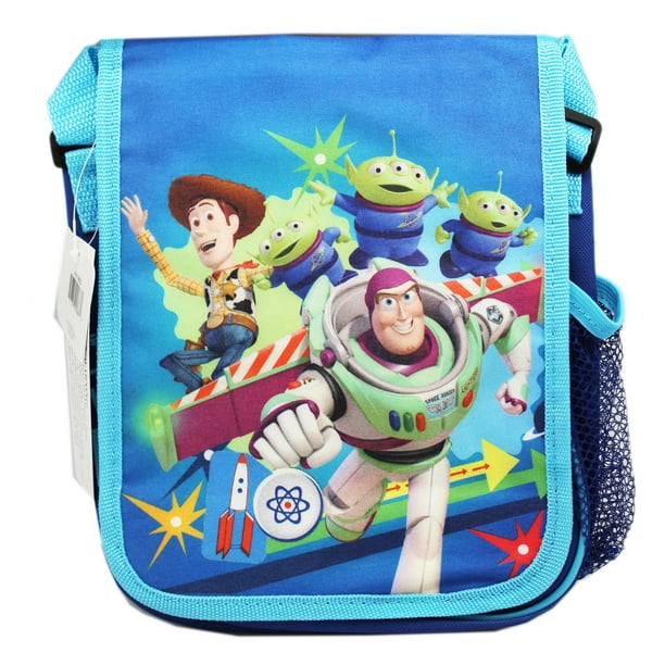 Disney Pixar's Toy Story Buzz and Woody Blue Reusable Lunch Bag