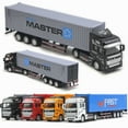 thumbnail image 3 of 1/48  Size Container Truck Removable Windup Toy Children Gift, 3 of 9