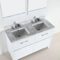 thumbnail image 6 of Bellaterra Home 48 in. Double sink vanity with white carrara top, 6 of 9