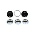 thumbnail image 3 of AEM Electronics Gauge Face Overlay 30-0302-ACC X Series; White; For Use With AEM Part Number 30-0302, 3 of 4