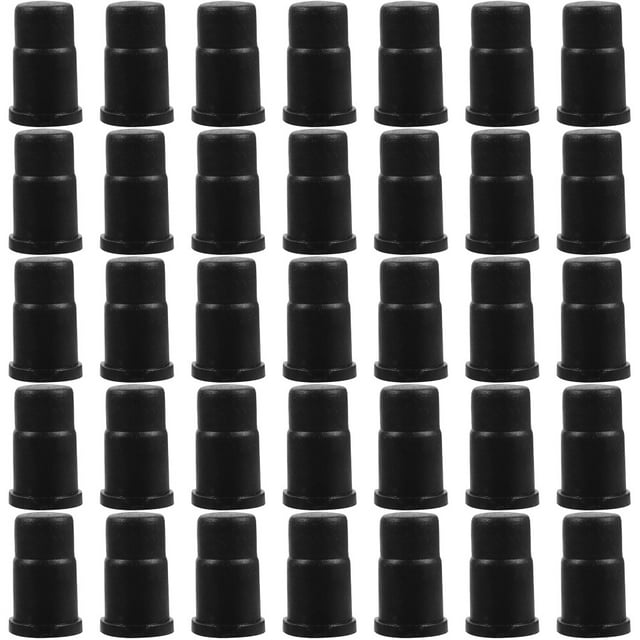 KAKOWELY 35 Pcs Douilles de Roulette Petits Manchons de Tige de Roulette Remplacements Professionnels, 1.18"X0.79"X0.79 Pouces