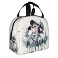 thumbnail image 2 of Cute Cartoon Anime Lunch Bag With Zipper Waterproof And Reusable Cooler Tote Lunch Box For School/Office/Picnic/Work, 2 of 5