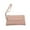 Pink, variant on Wristlet Wallets for Women - Women's Wallet Long Clutch Purse with Wrist Strap, Leather Card Holder Organizer with Zipper Pocket, Large Capacity Handbag for Cash Phone, Fashion Accessory (Camel)