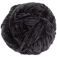 thumbnail image 2 of Yarn Bee Velvety Smooth Aran Yarn, Medium Weight 100% Polyester Yarn, 161 Yards, Charcoal, 2 of 4