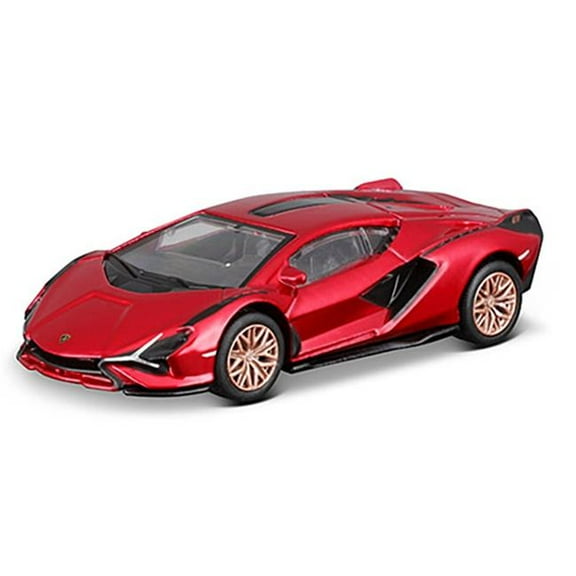 Maisto 15700-24F-RD Lamborghini Sian FKP 37 Red Metallic Speed Icons Series 1 by 64 Diecast Model Car