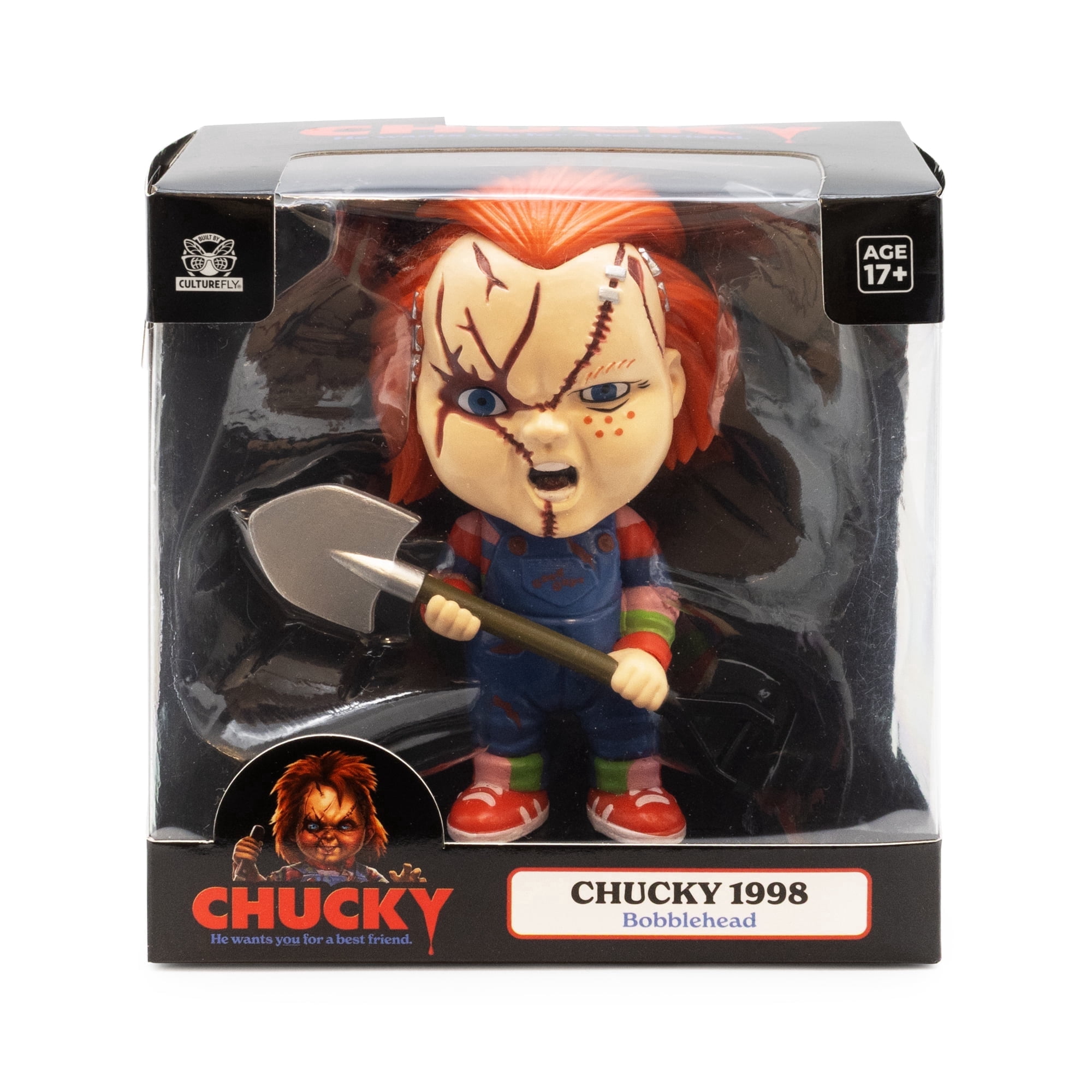 CultureFly Chucky Bride of Chucky Bobblehead, 4.5-Inch, Officially