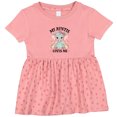 thumbnail image 3 of Inktastic My Auntie Loves Me Baby Elephant Niece Girls Baby Dress, 3 of 5