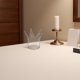 thumbnail image 2 of 1 candelabro creativo en forma de corona, portavelas de cristal para decoración del hogar, 2 of 7