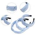 thumbnail image 3 of Blue Women Knotted Headbands, Knotted Fashion Hairbands Non-Slip Wide Elastic Hair Accessories, 3 of 4