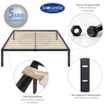 thumbnail image 5 of Magma Life Base de Cama King Size de Metal Resistente, Plataforma con Espacio de Almacenamiento, Fácil Armado, Soporte Antideslizante para Colchón, Diseño Moderno y Duradero, Gran Estabilidad, 5 of 5