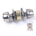 thumbnail image 1 of OUNONA 1Set Silver Keyed Entry Knob for Property Owners Internal Door Lock 6In, 1 of 8