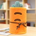 thumbnail image 2 of TheFound Household Office Flannel Blanket Cartoon Double Layer Nap Blanket, 2 of 6