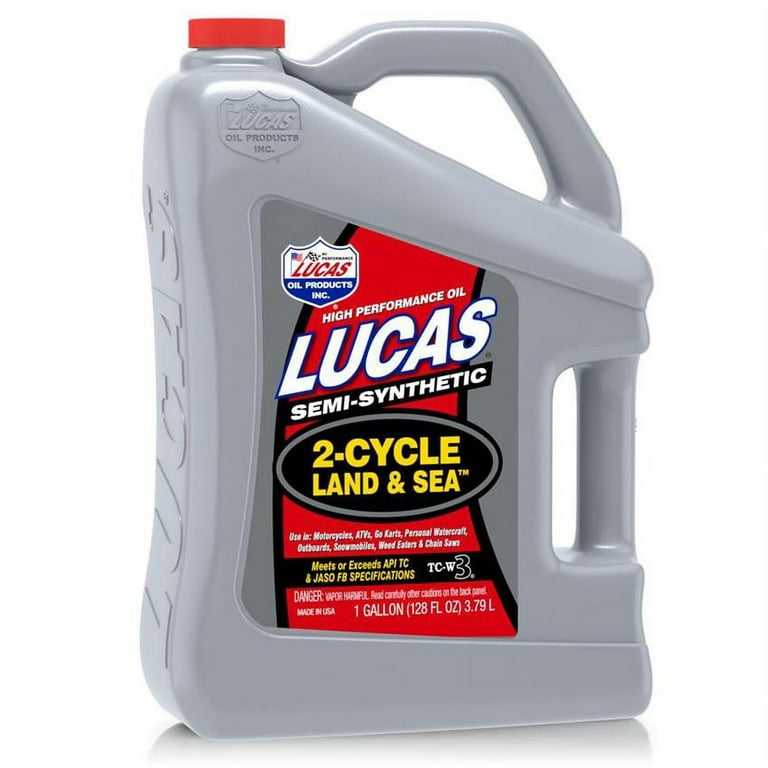 Lucas Semi-Synthetic TC-W3 2-Cycle Oil - Case of 6 Lucas Semi-Synthetic TC-W3 2-Cycle Oil - Case of 6