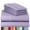 Lavender, variant on Luxclub Twin Cooling Sheets Set, Soft Microfiber Bed Sheet with Deep Pockets, Wrinkle Resistant Fabric, Lavender, 3 Piece