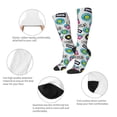 thumbnail image 3 of Susaid American Musical Print Thermal Winter Socks for Men and Women, Warm Crew Hiking Socks, for Boots and Outdoor Activities, 3 of 6
