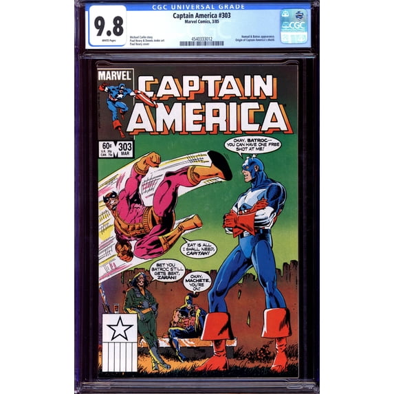 Captain America #303 - CGC 9.8 Comic Book