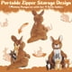 thumbnail image 2 of Peluche de Canguro Youthfuljive 41 cm Madre con 4 Crías, 2 of 7