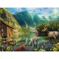thumbnail image 4 of Ceaco 500 Piece Paradise in the Mountains Interlocking Jigsaw Puzzle, 4 of 5