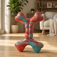 thumbnail image 4 of Dog Chew Toy for Aggressive Chewers, Silicone Muscle Bone Dog Toy, Relieves Destructive Chewing Behavior, 4 of 7