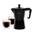 thumbnail image 2 of Cafetera Italiana Hudson Aluminio Black Inducción de 9 Tazas, 2 of 5