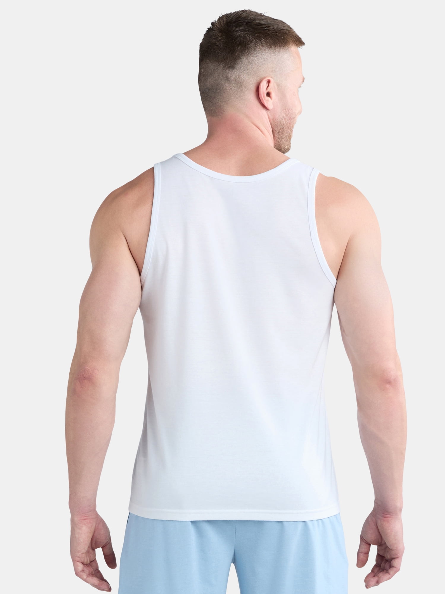 Athletic Works Men's and Men's Big & Tall Tri-Blend Tank Top, Sizes XS-4XLT