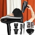 thumbnail image 3 of 6 In 1 High-Powered Low Noise Hair Dryer Powerful Fast Dry Hot Cold Wind Hair Dryer For Home Travel Hair Styling, 3 of 5