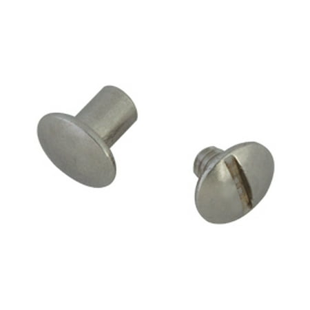 

1/4 Chicago Screw Post (0.6 cm) Stainless Steel 100pk