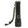 thumbnail image 3 of USB Flashlight, Flashlight Rechargeable Aluminum Alloy 1500 Meters Range Five Levels Adjustment IPX4 Waterproof  For Emergency, 3 of 8