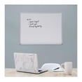 thumbnail image 5 of Dry Erase Board 24 x 18 - Melamine Whiteboard with Aluminum Frame - Universal 43622 - Office & School Supplies - Meeting & Presentation Board, 5 of 7