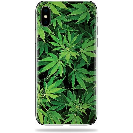 Skin For Apple iPhone XS Max - Weed | MightySkins Protective, Durable, and Unique Vinyl Decal wrap cover | Easy To Apply, Remove, and Change Styles | Made in the