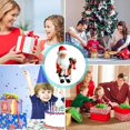 thumbnail image 3 of Noel Con Sombrero Y Bolsa De Regalo Canto Baile Navidad Papá Noel Juguetes Navidad Muñecas Eléctricas Regalo De Navidad Para Amigos Y Niños Serendint HA043404-02, 3 of 6