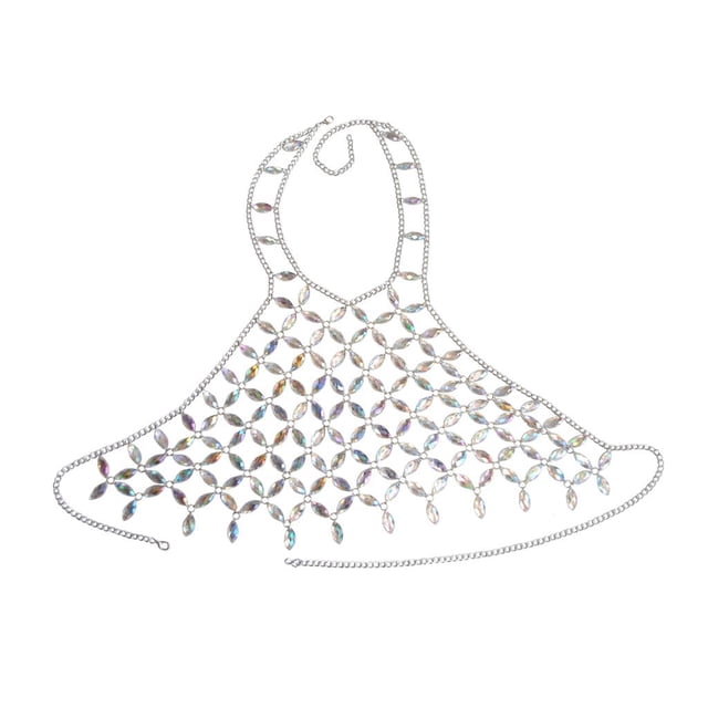 Arnés de Cadena del cuerpo Yuyangstore para mujer bohemia bikini danza del vientre