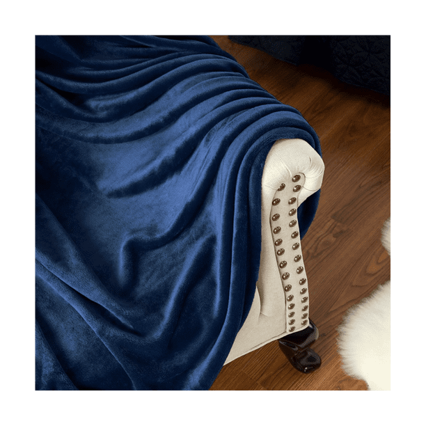 Flannel Blanket Plain Blanket Sofa Travel Thin Machine Washable Flannel Blanket Soft and Warm in Winter Grey Walmart