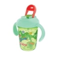 thumbnail image 4 of Nuby 2 Handle 8oz Multi-Function 2-in-1 Cup with Free Flow 360° Weighted Straw & Hard Spout, Dinosaurs, 4 of 8